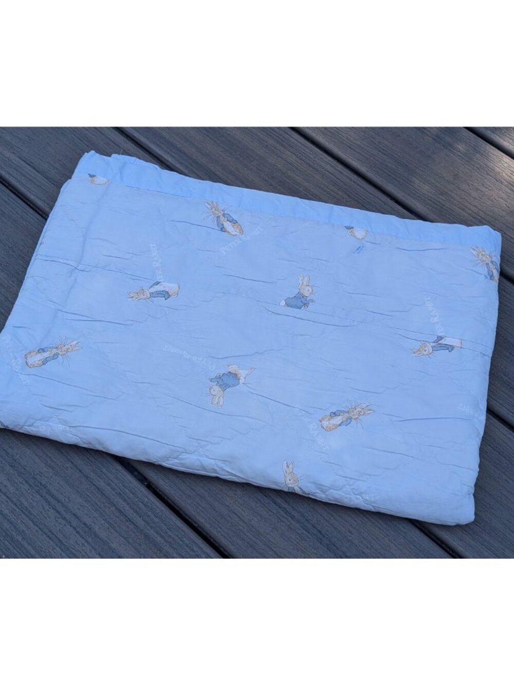 Peter Rabbit Quilted Toddler Kids' Extra Long Blanket Playmat Sofa Pad 73.5"